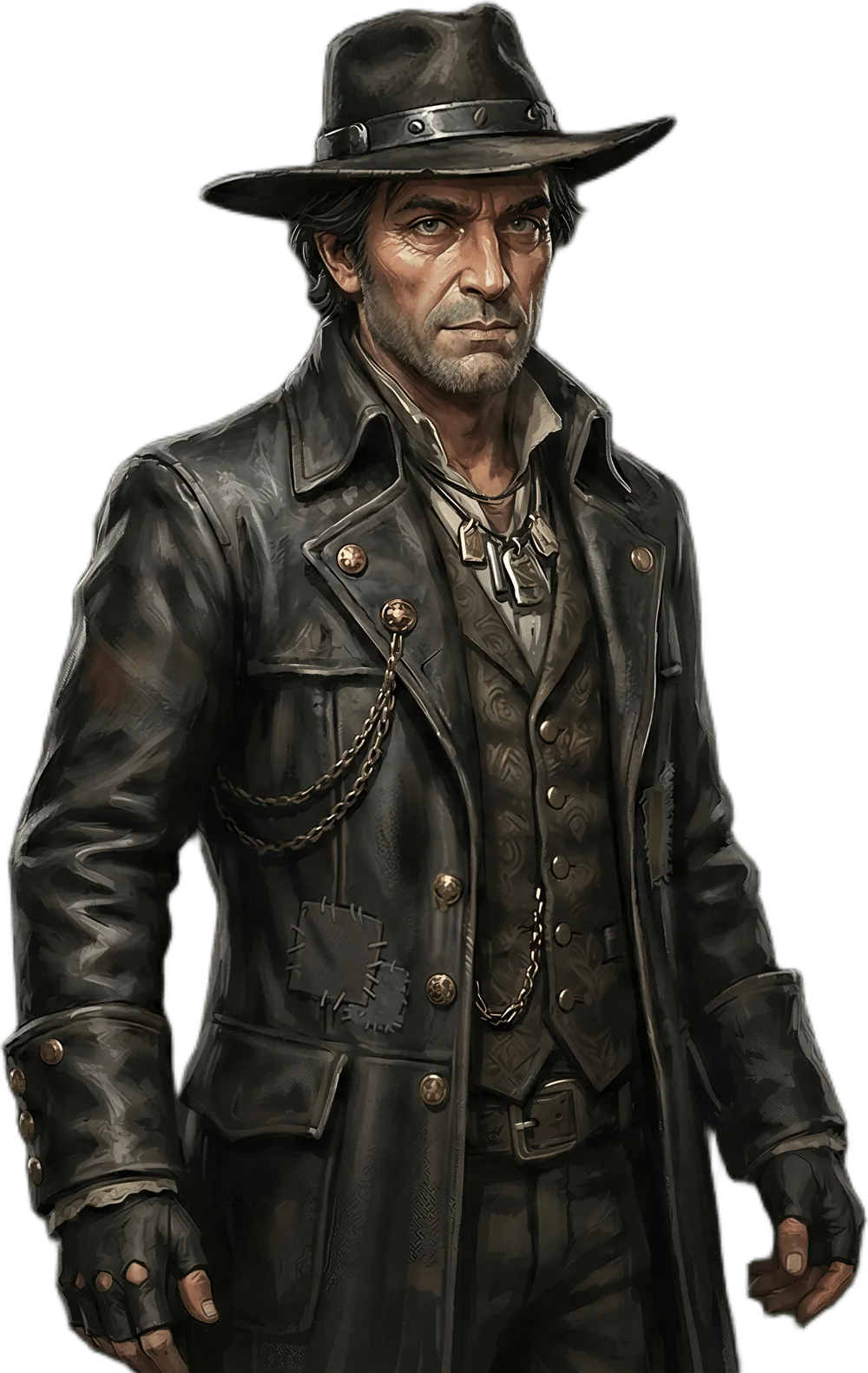 Earlier AI-generated character artwork for Vex the Crier